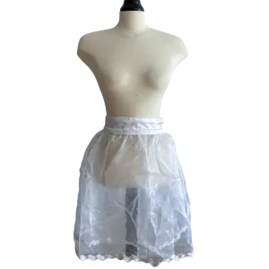 Snowflake Lace Half Apron