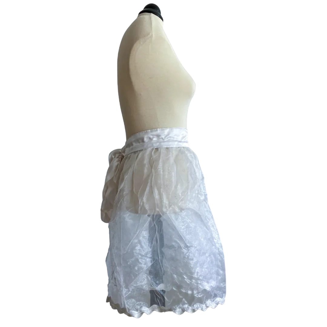 Snowflake Lace Half Apron