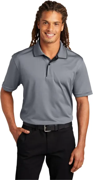 SPORT-TEK Men's Dri Mesh Polo with Tipped Collar and Piping