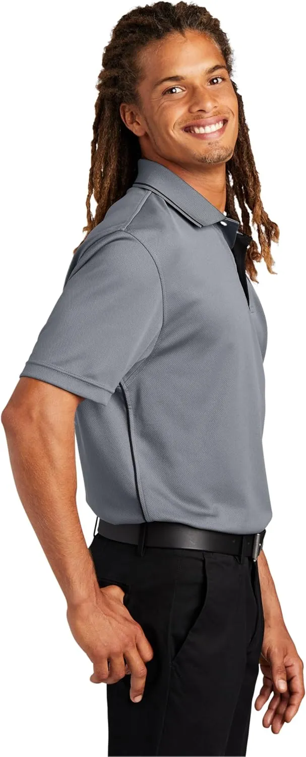 SPORT-TEK Men's Dri Mesh Polo with Tipped Collar and Piping