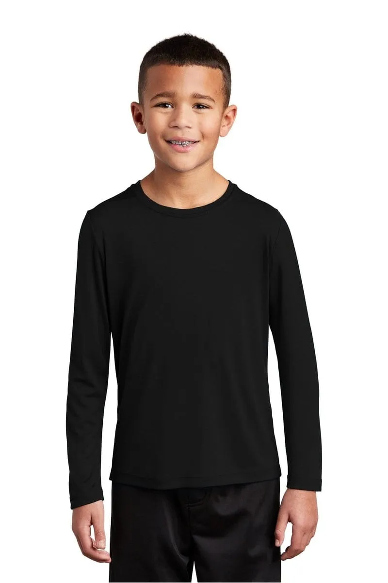 Sport-Tek YST420LS: Youth Posi-UV Pro Long Sleeve Tee
