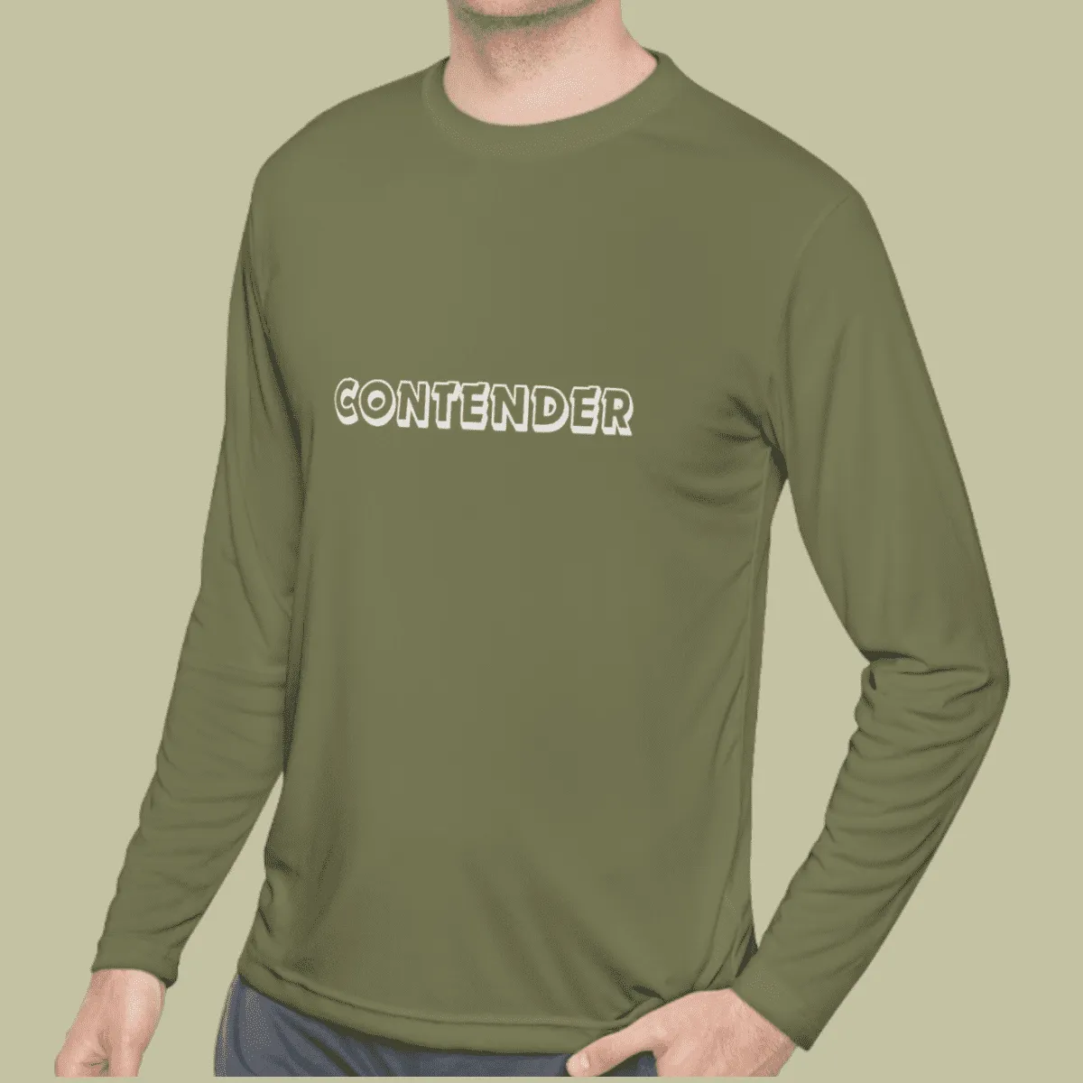 Unisex Contender Lightweight Long Sleeve Tee