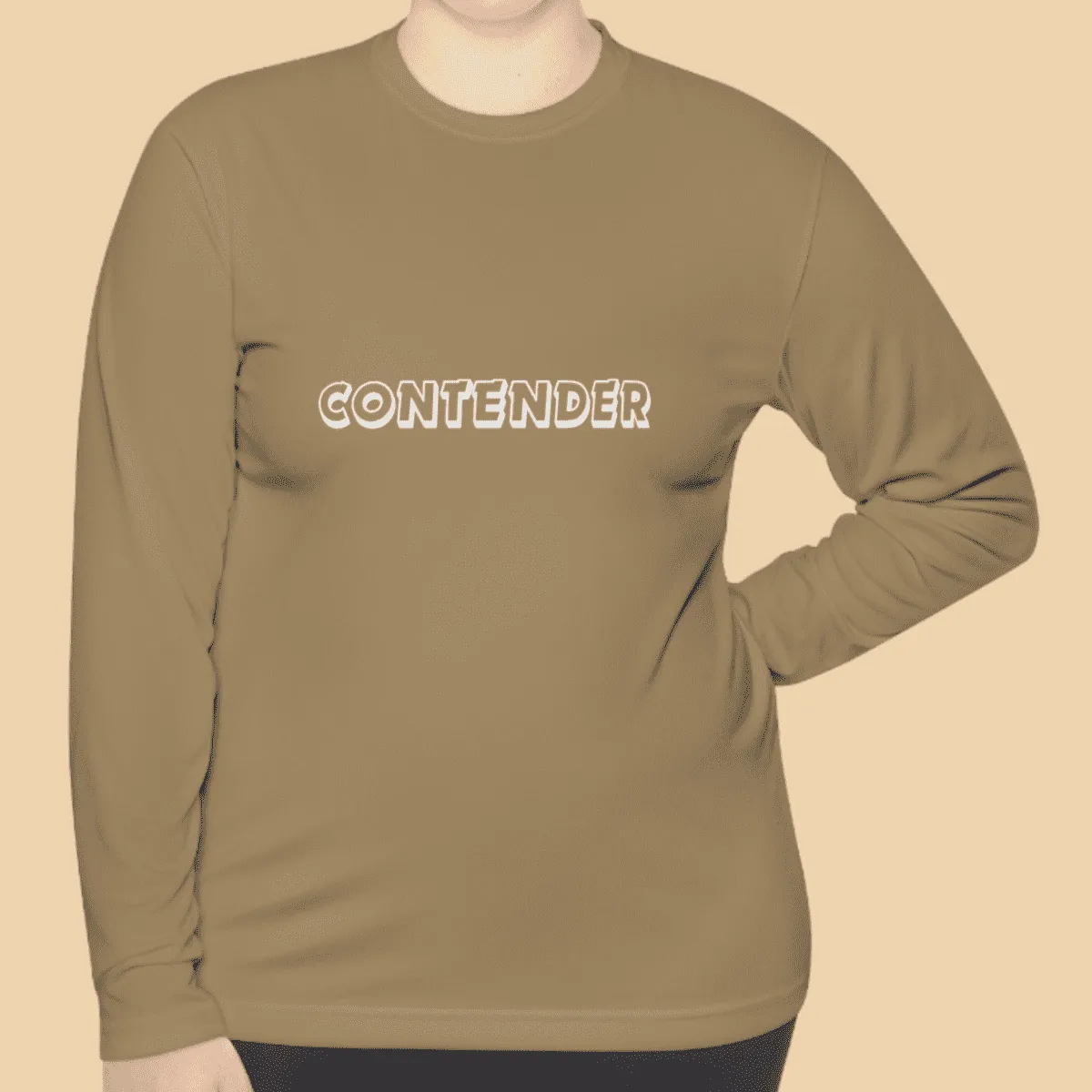 Unisex Contender Lightweight Long Sleeve Tee