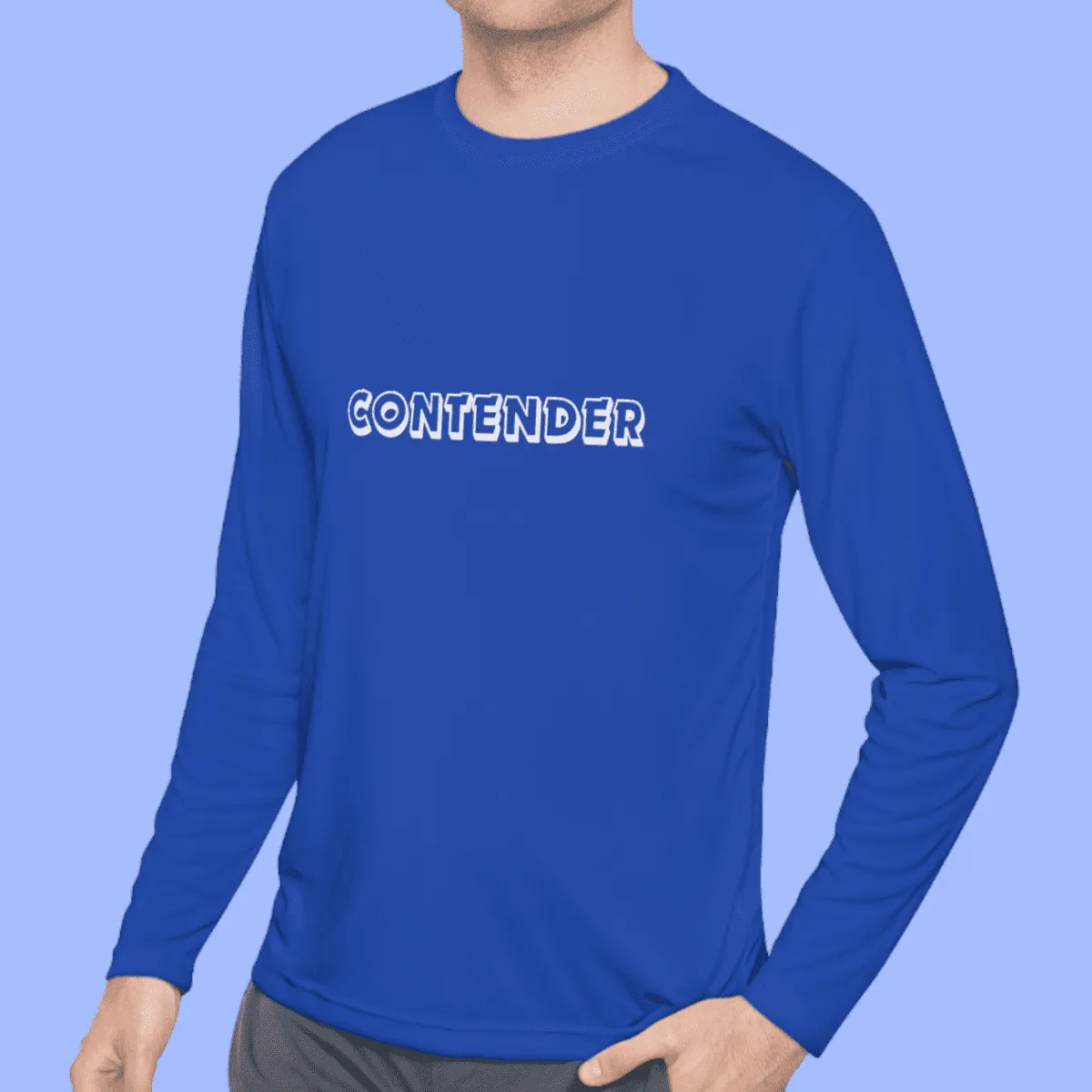 Unisex Contender Lightweight Long Sleeve Tee