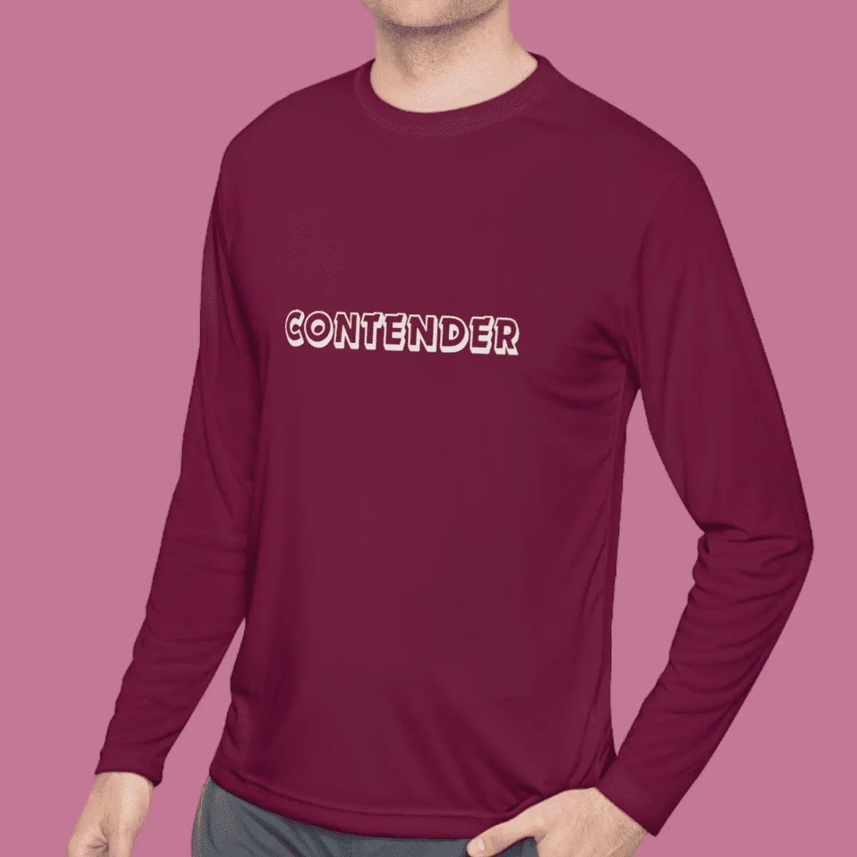 Unisex Contender Lightweight Long Sleeve Tee