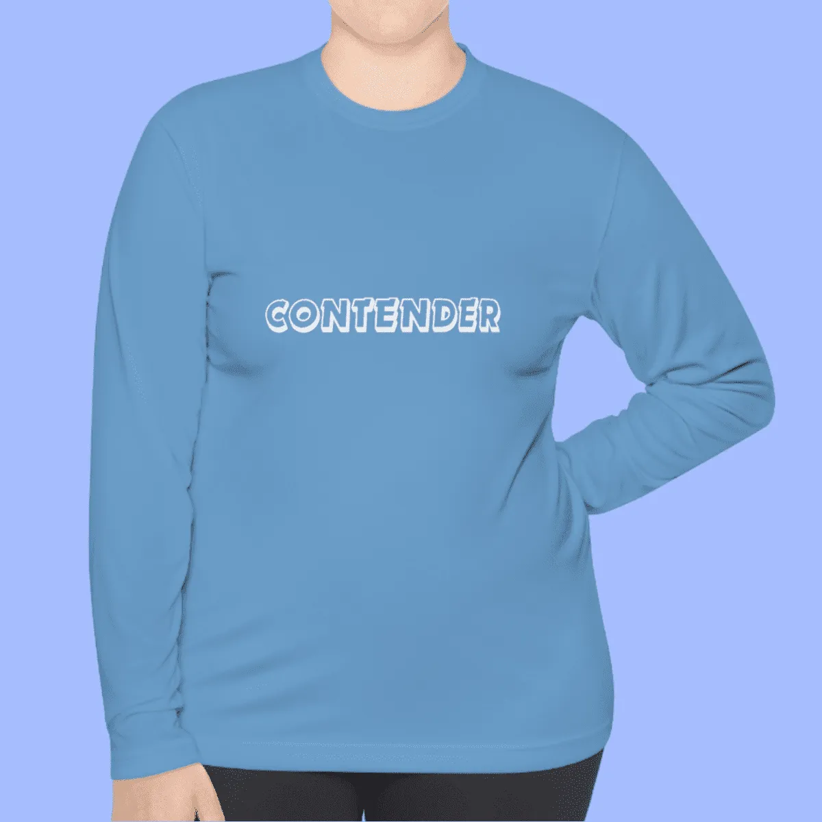 Unisex Contender Lightweight Long Sleeve Tee