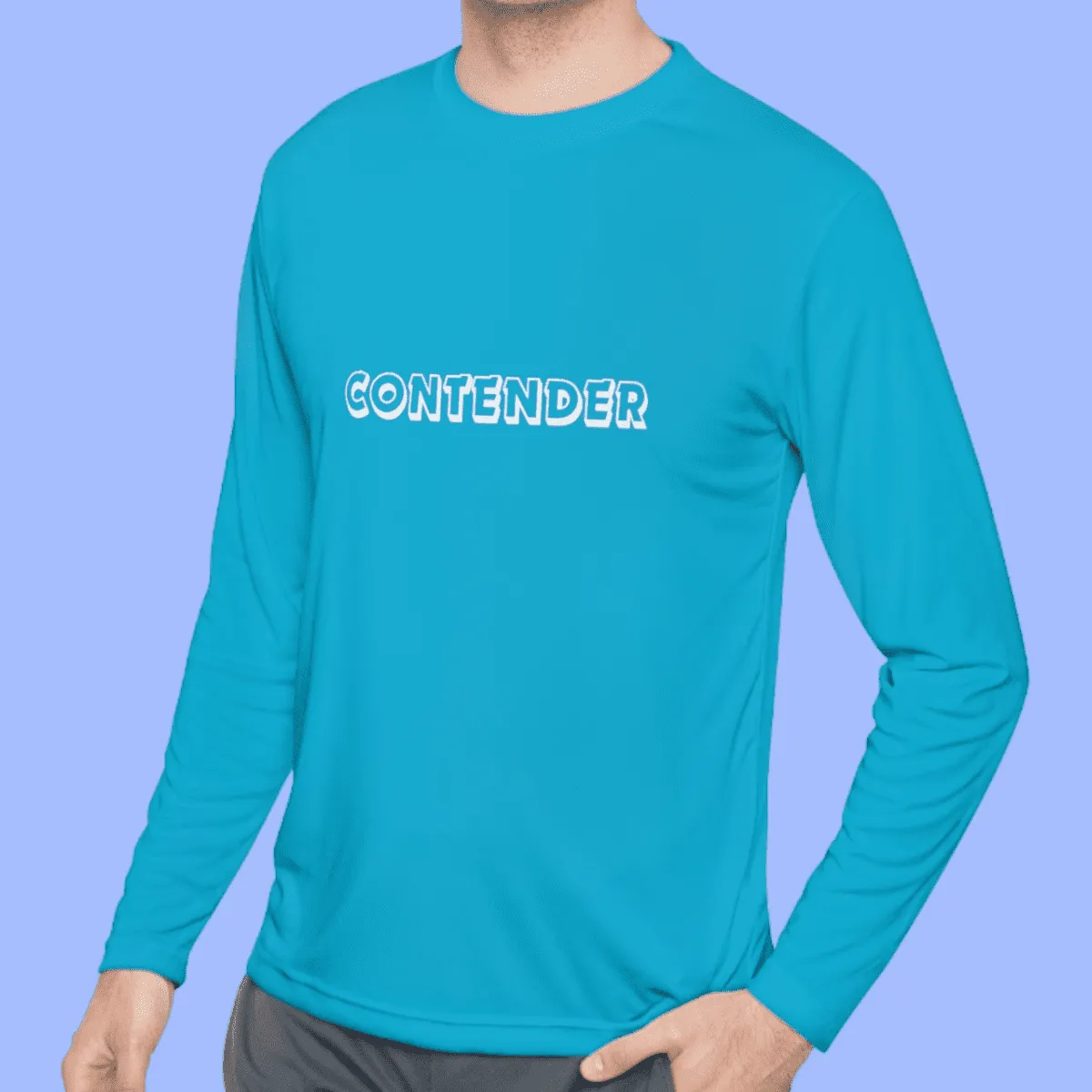 Unisex Contender Lightweight Long Sleeve Tee