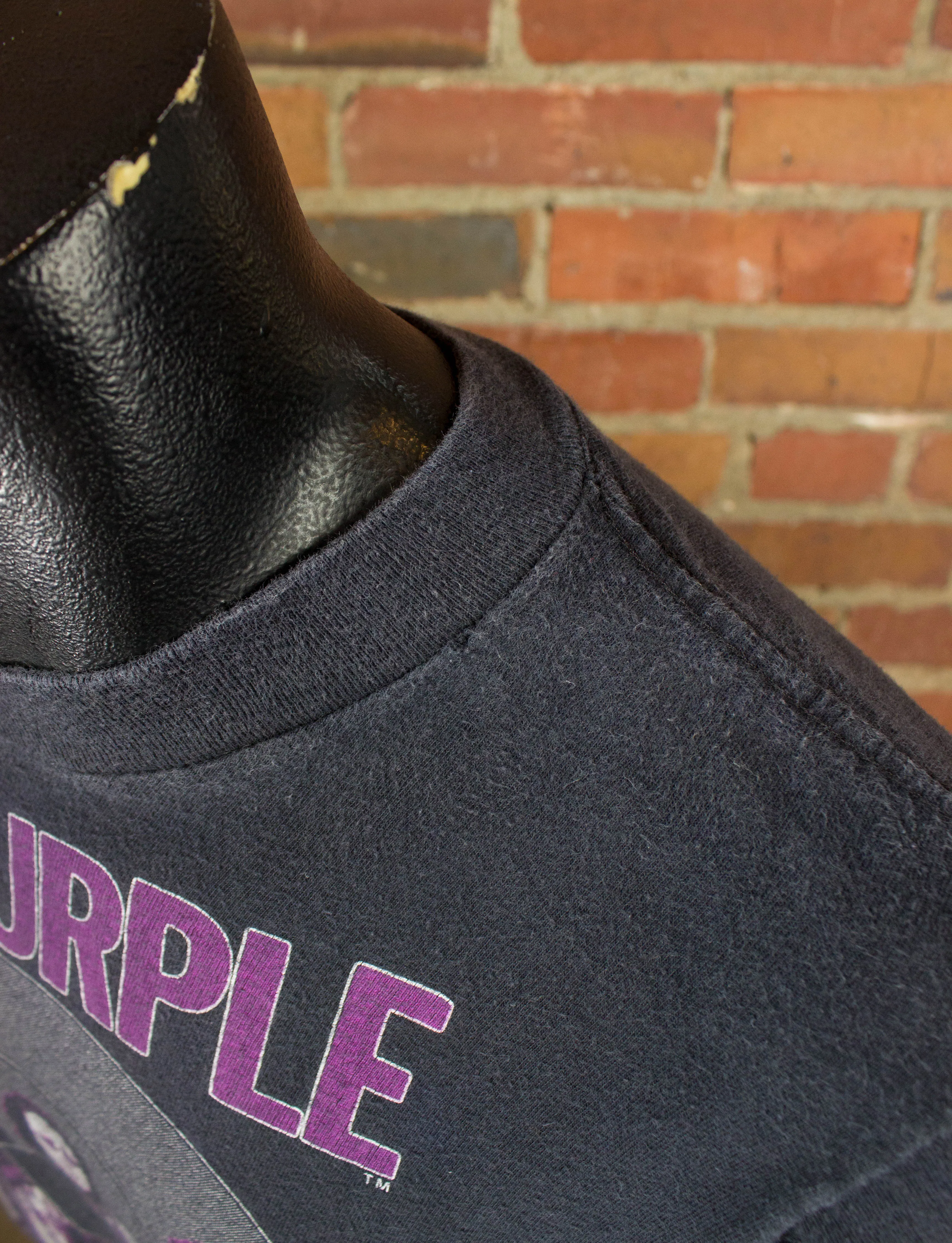 Vintage Deep Purple Concert T Shirt 1985 Perfect Strangers Tour Black Long Sleeve Medium